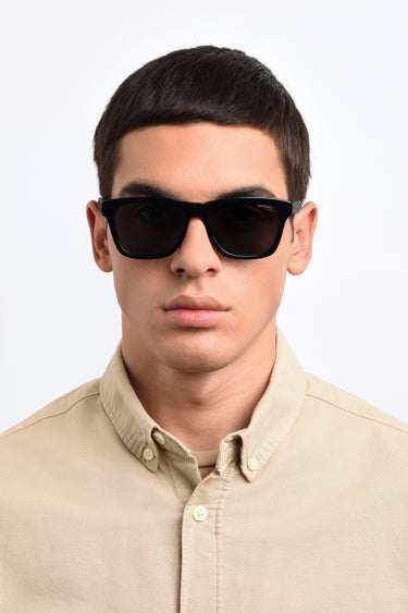 Men Carrera Sunglasses: Carrera 266/S - Black - SpecSMART Eye Clinic (Front Face View)
